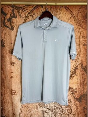 Men’s Polo Shirt Size Large by Callaway Golf  Opti Dri Stretch Performance